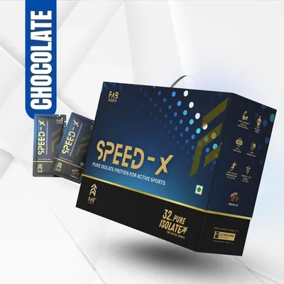 FAB SPORTS Speed X 33g Pure Isolate Protein pack